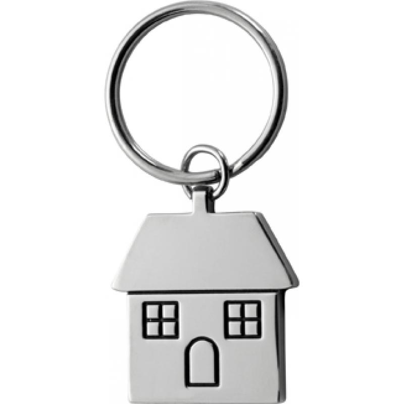 Image of Metal, key holder, model 'house'.