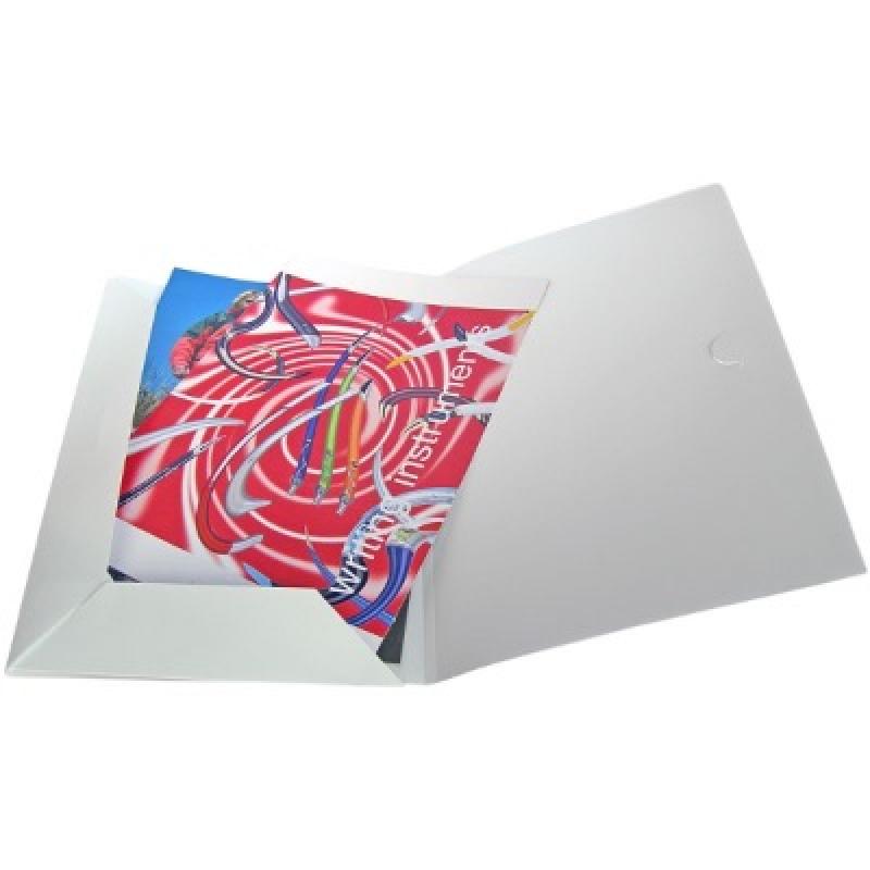 Image of Polypropylene Conference Folder - Frosted White