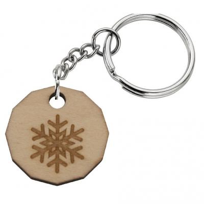 Image of Wooden Keyring (50mm)