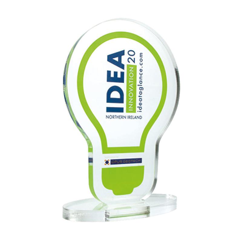 Image of Bespoke Freestanding Acrylic Award